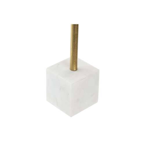 Ukrasna figura Home ESPRIT Bijela zlatan Biljni list 19 x 7,5 x 62 cm Cijena