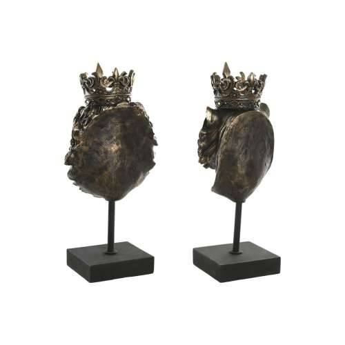 Ukrasna figura Home ESPRIT Tamno smeđi Lav Kruna 21 x 18 x 44 cm (2 kom.) Cijena
