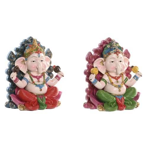 Ukrasna figura Home ESPRIT Pisana Indijac 18 x 10 x 21 cm (2 kom.) Cijena