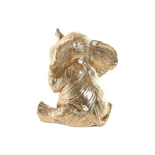 Ukrasna figura Home ESPRIT zlatan Slon 13 x 12 x 14 cm (3 kom.) Cijena