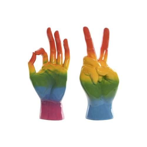 Ukrasna figura Home ESPRIT Pisana ruka 16 x 10 x 36 cm (2 kom.) Cijena