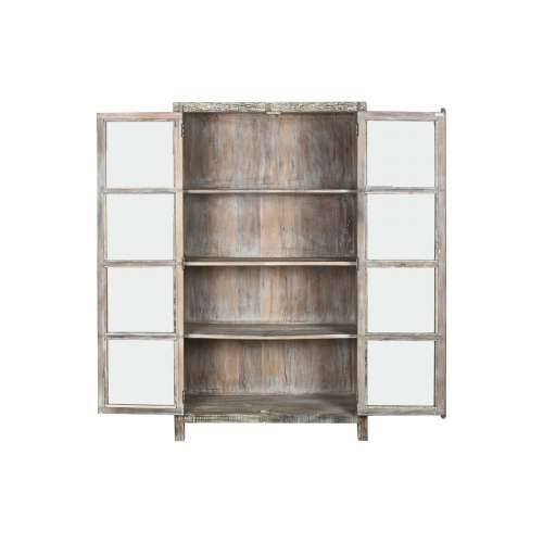 Izložbeni Štand Home ESPRIT Bijela Smeđa Reciklirano Drvo 100 x 40 x 180 cm Cijena