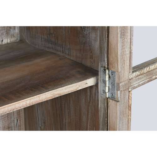 Izložbeni Štand Home ESPRIT Bijela Smeđa Reciklirano Drvo 100 x 40 x 180 cm Cijena