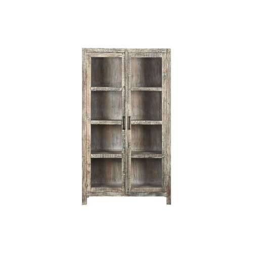Izložbeni Štand Home ESPRIT Bijela Smeđa Reciklirano Drvo 100 x 40 x 180 cm Cijena