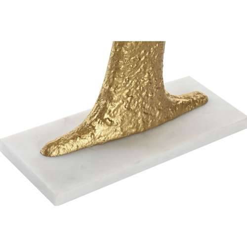 Ukrasna figura Home ESPRIT Bijela zlatan drvo 76 x 10 x 68 cm Cijena