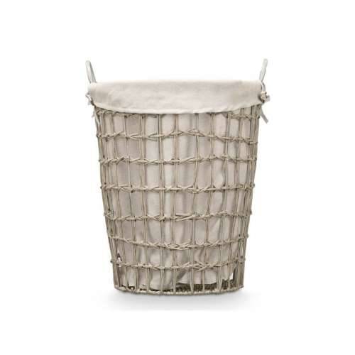 Košara Kipit HX30550 Siva Poliester Tkanina polipropilen Željezo Plastika 50 % pamuk 46 x 59 x 43 cm (6 kom.) Cijena