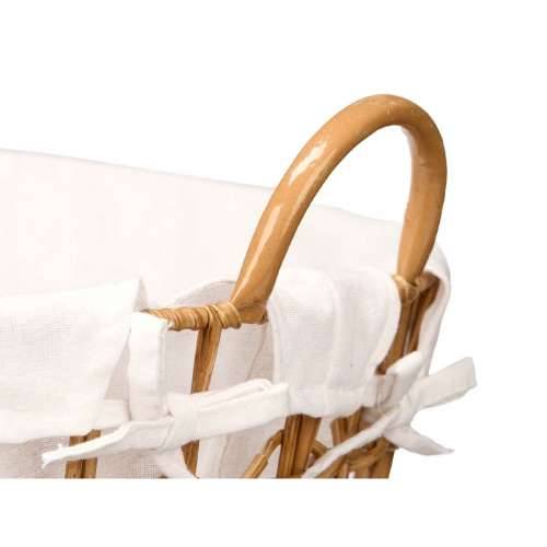 Košara Kipit HX30561 Prirodno Poliester Tkanina polipropilen Željezo Plastika 50 % pamuk 50 x 43 x 44 cm (6 kom.) Cijena