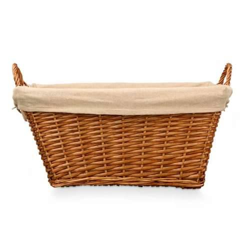 Košara Kipit HX31038 Prirodno Poliester ispleten od pruća Tkanina 50 % pamuk 65 x 35 x 43 cm (6 kom.) Cijena