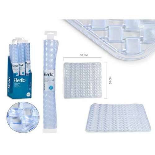 Prostirka za kupanje Berilo AR1910104 Providan PVC 0,03 x 50 x 50 cm (6 kom.) Cijena