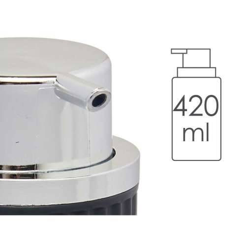 Dozator za Sapun Berilo 3236-3 Antracitna Plastika 420 ml 7 x 14,5 x 8,5 cm (16 kom.) Cijena