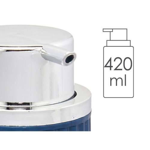 Dozator za Sapun Berilo 3236-5 Plava Plastika 420 ml 7 x 14,5 x 8,5 cm (16 kom.) Cijena