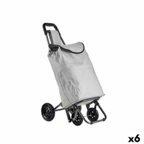 Kolica za kupovinu Kinvara WR3069-1 Crna Siva 30 L 22 x 98 x 38 cm (6 kom.) Cijena