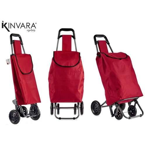 Kolica za kupovinu Kinvara WR3069-2 Crna Crvena 22 x 98 x 38 cm (6 kom.) Cijena