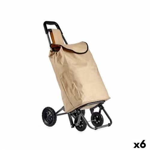Kolica za kupovinu Kinvara WR3069-3 Crna Bež 30 L 22 x 98 x 38 cm (6 kom.) Cijena