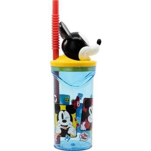 Čašu sa Slamkom Mickey Mouse CZ11336 3D Plava Cijena