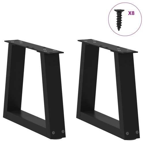 Noge za klub stolić V-oblika 2 kom Crne 30 x (30-31,3) cm Čelik - Crna 30 x (30-31.3) cm 2 1 Cijena