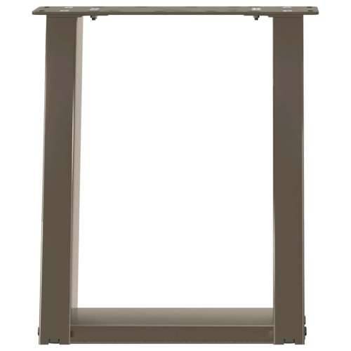 Noge za klub stolić U-oblik 2 kom Prirodni čelik 38 x (42-43) cm Čelik - Prirodna 38 x (42-43) cm 1 Cijena