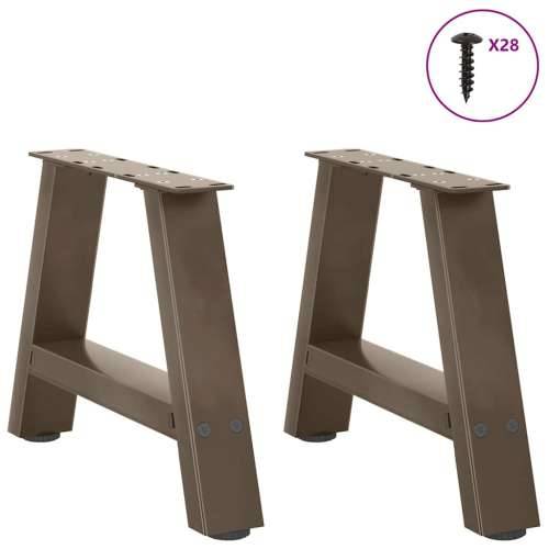 Noge za klub stolić A-oblika 2 kom 50 x (30-31) cm čelik - Prirodna 50 x (30-31) cm 2 1 Cijena