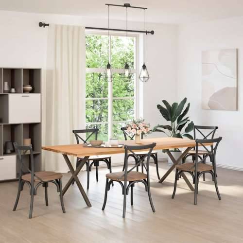 Noge za klub stolić A-oblika 2 kom 70 x (30-31) cm čelik - Prirodna 70 x (30-31) cm 2 1 Cijena