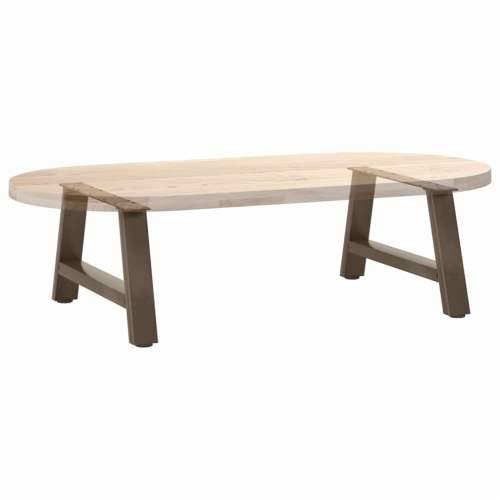 Noge za klub stolić A-oblika 2 kom 70 x (30-31) cm čelik - Prirodna 70 x (30-31) cm 2 1 Cijena