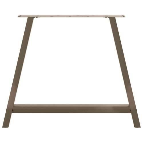Noge za blagovaonski stol A-oblika 2 kom 100 x (72-73) cm Čelik - Prirodna 100 x (72-73) cm 1 Cijena