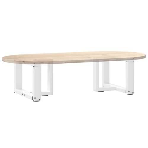 Noge za klub stolić T-oblika 2 kom Bijele 50x25x(30-31) cm Čelik - Bijela 50 x 25 x (30-31) cm 1 Cijena