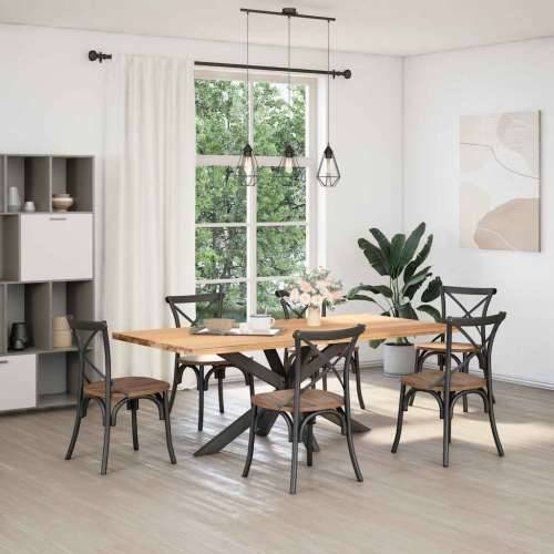 Noge blagovaonskog stola u obliku pauka antracit 150x78x(72-73) cm čelik - Antracit 150 x 78 x (72-73) cm 1 Cijena