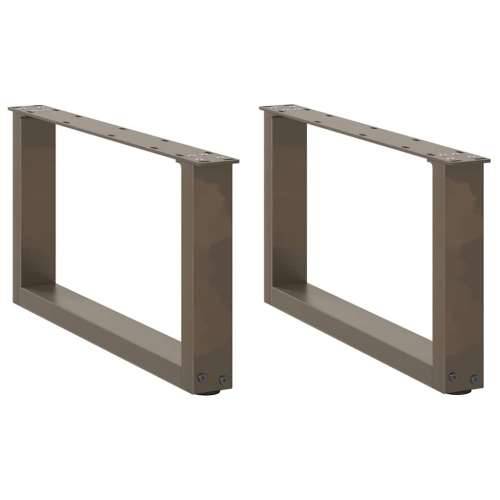 Noge za klub stolić U-oblik 2 kom Prirodni čelik 70 x (30-31) cm Čelik - Prirodna 70 x (30-31) cm 2 1 Cijena