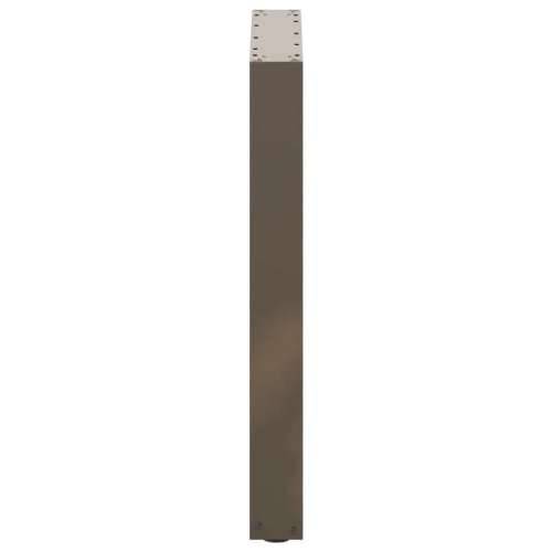 Noge za blagovaonski stol U-oblik 2 kom Prirodni čelik 70 x (72-73) cm Čelik - Prirodna 70 x (72-73) cm 2 1 Cijena