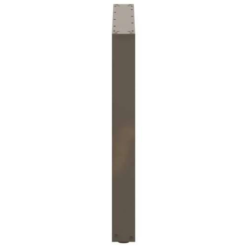 Noge za blagovaonski stol U-oblik 2 kom Prirodni čelik 80 x (72-73) cm Čelik - Prirodna 80 x (72-73) cm 2 1 Cijena