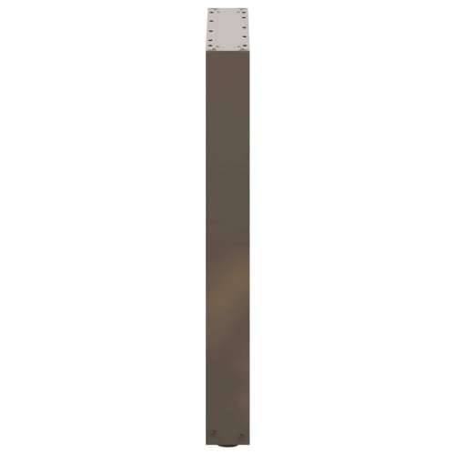 Noge za blagovaonski stol U-oblik 3 kom Prirodni čelik 70 x (72-73) cm Čelik - Prirodna 70 x (72-73) cm 3 1 Cijena