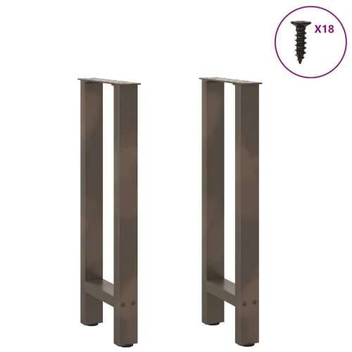 Noge za konzolni stol Prirodni čelik 2 kom 28 x (72-73) cm Čelik - Prirodna 28 x (72-73) cm 2 1 Cijena