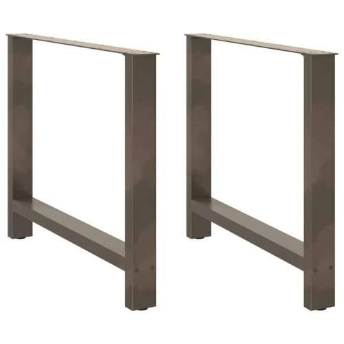 Noge za blagovaonski stol Prirodni čelik 2 kom 90 x (72-73) cm Čelik - Prirodna 90 x (72-73) cm 2 1 Cijena