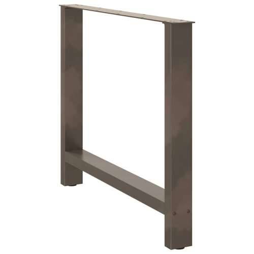 Noge za blagovaonski stol Prirodni čelik 2 kom 90 x (72-73) cm Čelik - Prirodna 90 x (72-73) cm 2 1 Cijena