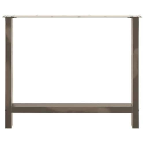 Noge za blagovaonski stol Prirodni čelik 2 kom 90 x (72-73) cm Čelik - Prirodna 90 x (72-73) cm 2 1 Cijena