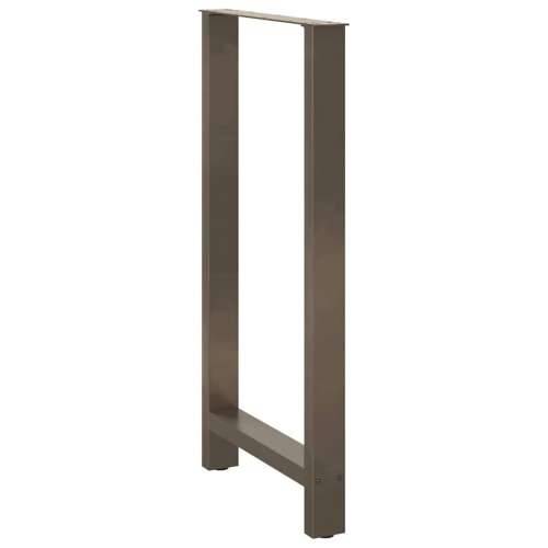 Noge za barski stol Prirodni čelik 2 kom 60 x (110-111) cm Čelik - Prirodna 60 x (110-111) cm 2 1 Cijena