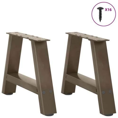 Noge za klub stolić A-oblika 2 kom 30 x (30-31) cm čelik - Prirodna 30 x (30-31) cm 2 1 Cijena