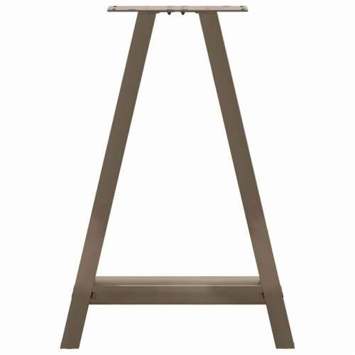 Noge za blagovaonski stol A-oblika 2 kom 50 x (72-73) cm Čelik - Prirodna 50 x (72-73) cm 1 Cijena