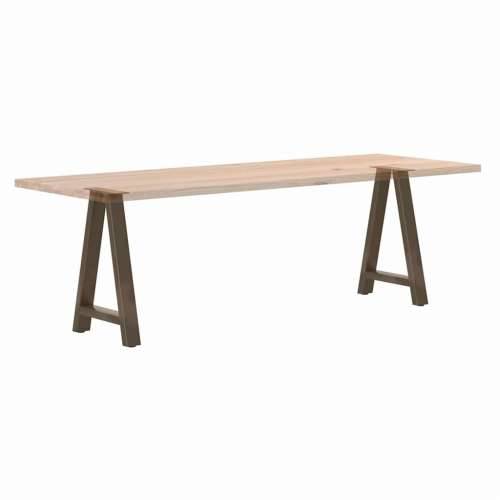Noge za blagovaonski stol A-oblika 2 kom 50 x (72-73) cm Čelik - Prirodna 50 x (72-73) cm 1 Cijena
