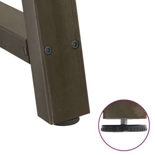 Noge za blagovaonski stol A-oblika 2 kom 50 x (72-73) cm Čelik - Prirodna 50 x (72-73) cm 1 Cijena