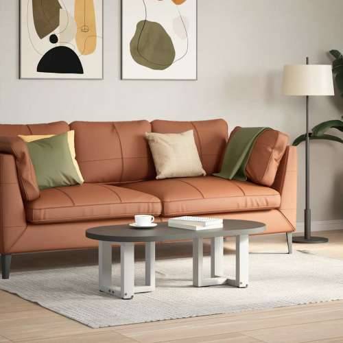 Noge za klub stolić T-oblika 2 kom Bijele 30x25x(30-31) cm Čelik - Bijela 30 x 25 x (30-31) cm 1 Cijena