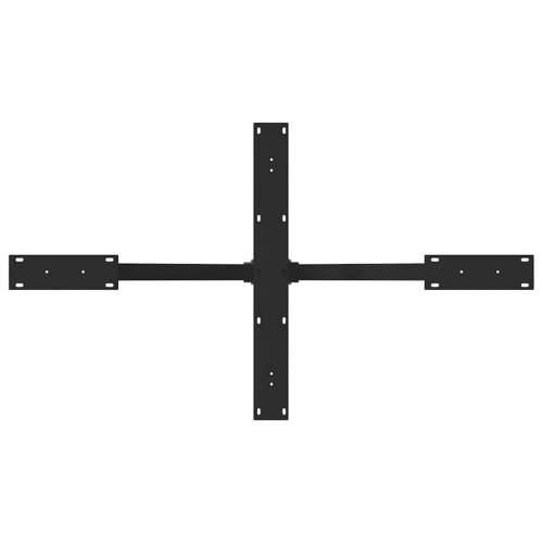Noga blagovaonskog stola u obliku pauka crna 120x68x(72-73) cm čelik - Crna 120 x 68 x (72-73) cm 1 Cijena