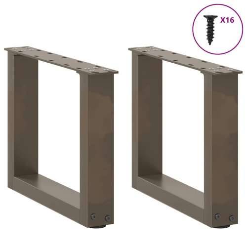 Noge za klub stolić U-oblik 2 kom Prirodni čelik 30 x (30-31) cm Čelik - Prirodna 30 x (30-31) cm 2 1 Cijena