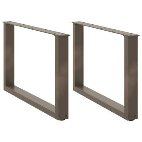 Noge za klub stolić U-oblik 2 kom Prirodni čelik 70 x (42-43) cm Čelik - Prirodna 70 x (42-43) cm 2 1 Cijena