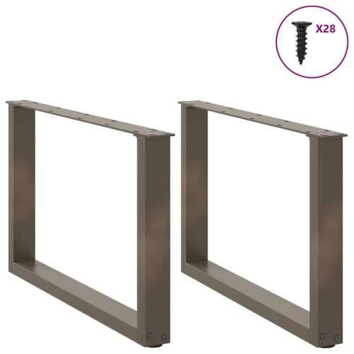 Noge za klub stolić U-oblik 2 kom Prirodni čelik 70 x (42-43) cm Čelik - Prirodna 70 x (42-43) cm 2 1 Cijena