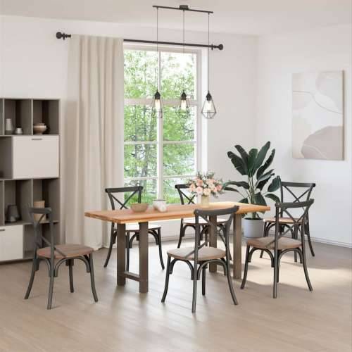Noge za blagovaonski stol Prirodni čelik 2 kom 60 x (72-73) cm Čelik - Prirodna 60 x (72-73) cm 2 1 Cijena