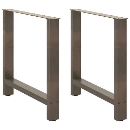 Noge za blagovaonski stol Prirodni čelik 2 kom 70 x (72-73) cm Čelik - Prirodna 70 x (72-73) cm 2 1 Cijena