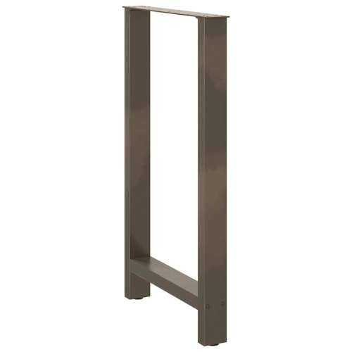 Noge za barski stol Prirodni čelik 2 kom 60 x (100-101) cm Čelik - Prirodna 60 x (100-101) cm 2 1 Cijena