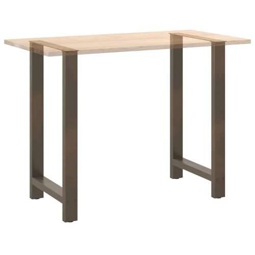 Noge za barski stol Prirodni čelik 2 kom 60 x (100-101) cm Čelik - Prirodna 60 x (100-101) cm 2 1 Cijena