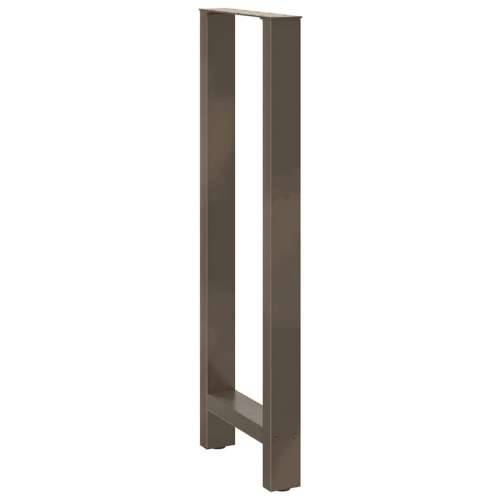 Noge za barski stol Prirodni čelik 2 kom 40 x (110-111) cm Čelik - Prirodna 40 x (110-111) cm 2 1 Cijena
